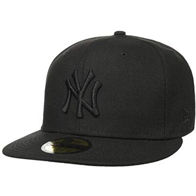 New Era Casquette 59Fifty BOB YankeesEra Femme/Homme baseball cap fitted ferme a l’arriere, avec visiere printemps-ete 7 1/4 (57,7 cm) noir New Era Casquette 59Fifty BOB YankeesEra Femme/Homme baseball cap fitted ferme a l’arriere, avec visiere printemps-ete 7 1/4 (57,7 cm) noir