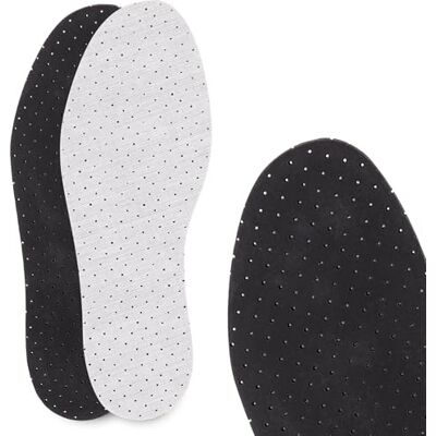 SULPO Semelles anti-transpiration pour chaussures Semelles fines en charbon actif Respirant Pour la transpiration des pieds Absorbant les odeurs Pour les chaussures de travail, les SULPO Semelles anti-transpiration pour chaussures Semelles fines en charbon actif Respirant Pour la transpiration des pieds Absorbant les odeurs Pour les chaussures de travail, les