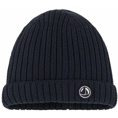 Petit Bateau A0aue Bonnet Mixte bébé, Smoking, 3-6 mois Petit Bateau A0aue Bonnet Mixte bébé, Smoking, 3-6 mois