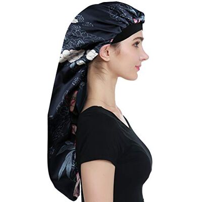 Alnorm Bonnet surdimensionné pour tresses, bonnets de sommeil extra larges pour femme Alnorm Bonnet surdimensionné pour tresses, bonnets de sommeil extra larges pour femme