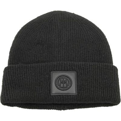 Inter Chapeau Skipper Patch Cuir Broderie 153498, Noir, taille unique Inter Chapeau Skipper Patch Cuir Broderie 153498, Noir, taille unique