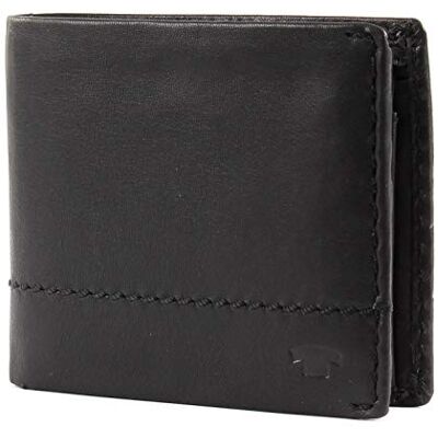 TOM TAILOR Acc Kai, Portefeuille (Format Jeans) Homme, Noir (Black), 10.5x8.5x1.5 cm (B x H x T) TOM TAILOR Acc Kai, Portefeuille (Format Jeans) Homme, Noir (Black), 10.5x8.5x1.5 cm (B x H x T)