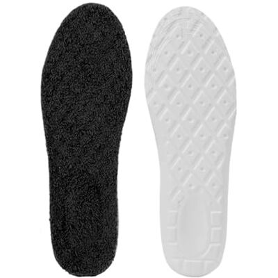 YGMNQAL Semelles thermiques en polaire auto-chauffantes pour pieds d'hiver Coussinets en mousse à mémoire de forme Pour homme et femme 1 paire Noir, 35-36 YGMNQAL Semelles thermiques en polaire auto-chauffantes pour pieds d'hiver Coussinets en mousse à mémoire de forme Pour homme et femme 1 paire Noir, 35-36