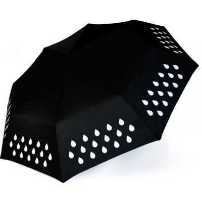 SUCK UK Parapluie arc-en-ciel à changement de couleur et parapluie compact pliable et résistant au vent pour homme et femme Parapluie arc-en-ciel parapluie coupe-vent pour adulte, Noir, 5x25x5 cm, SUCK UK Parapluie arc-en-ciel à changement de couleur et parapluie compact pliable et résistant au vent pour homme et femme Parapluie arc-en-ciel parapluie coupe-vent pour adulte, Noir, 5x25x5 cm,