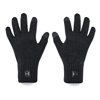 Under Armour Halftime Gloves Gants thermiques en tricot côtelé super doux, gants de sport évacuant la transpiration avec technologie d'écran tactile Homme Under Armour Halftime Gloves Gants thermiques en tricot côtelé super doux, gants de sport évacuant la transpiration avec technologie d'écran tactile Homme