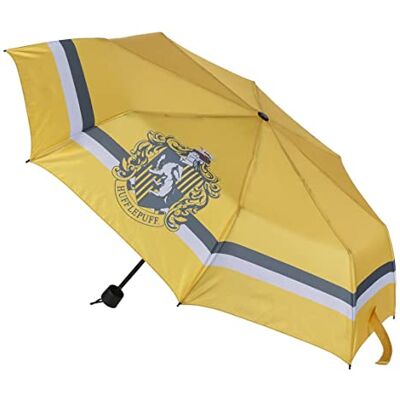 CERDÁ LIFE'S LITTLE MOMENTS CERDA HARRY POTTER Poufsouffle Parapluie Pliable 53 cm CERDÁ LIFE'S LITTLE MOMENTS CERDA HARRY POTTER Poufsouffle Parapluie Pliable 53 cm