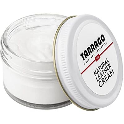 Tarrago Natural Leather Cream 50 ml Crème pour chaussures en cuir naturel Réparation de sacs en cuir Gamme premium Tarrago Natural Leather Cream 50 ml Crème pour chaussures en cuir naturel Réparation de sacs en cuir Gamme premium