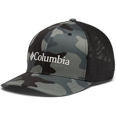 Columbia Unisex Mesh Ball Cap, Black Mod Camo, Small/Medium Columbia Unisex Mesh Ball Cap, Black Mod Camo, Small/Medium
