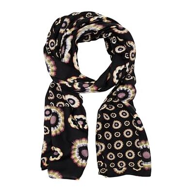 Desigual Foulard Earth Galactic Rectangle Black Desigual Foulard Earth Galactic Rectangle Black