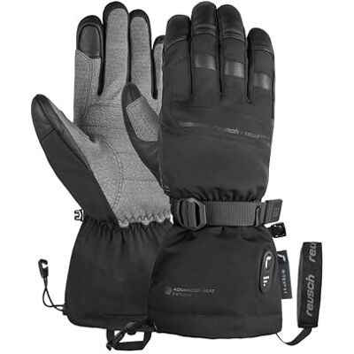Reusch Gants de ski chauffants pour homme et femme Compatibles avec écran tactile Reusch Gants de ski chauffants pour homme et femme Compatibles avec écran tactile