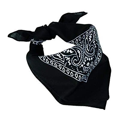 Mil-Tec h Halstücher-12620002 Bandana Noir Taille unique Mil-Tec h Halstücher-12620002 Bandana Noir Taille unique