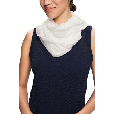ESPRIT 044EA1Q306 Écharpe 110/Off White, standard, 110/écru, taille unique ESPRIT 044EA1Q306 Écharpe 110/Off White, standard, 110/écru, taille unique