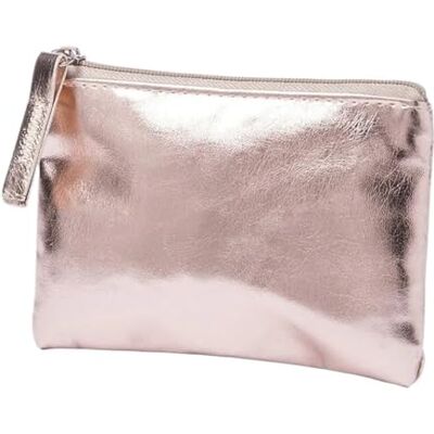 XPJYUA Mini porte-monnaie 3 pièces en cuir PU porte-monnaie porte-clés sac rangement poche fermeture éclair transparent imperméable portable mince pièces, D'une seule couleur, 12.2x8cm Pink, One Style XPJYUA Mini porte-monnaie 3 pièces en cuir PU porte-monnaie porte-clés sac rangement poche fermeture éclair transparent imperméable portable mince pièces, D'une seule couleur, 12.2x8cm Pink, One Style