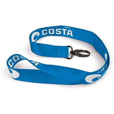 Costa Del Mar Cordon avec logo Bleu/blanc Costa Del Mar Cordon avec logo Bleu/blanc