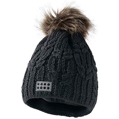 Lego Wear Bonnet Mixte bébé, Gris (Dark Grey 965), 47/49 (Taille fabricant: 48) Lego Wear Bonnet Mixte bébé, Gris (Dark Grey 965), 47/49 (Taille fabricant: 48)