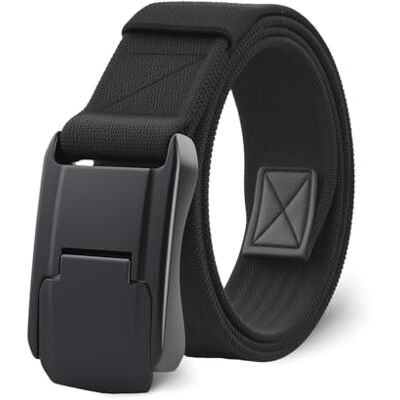 OTraki Ceinture tactique extensible pour homme Ceinture sans boucle pour activités de plein air Sangle élastique à cliquet de 3,8 cm Idéale comme accessoire pour homme Randonnée OTraki Ceinture tactique extensible pour homme Ceinture sans boucle pour activités de plein air Sangle élastique à cliquet de 3,8 cm Idéale comme accessoire pour homme Randonnée