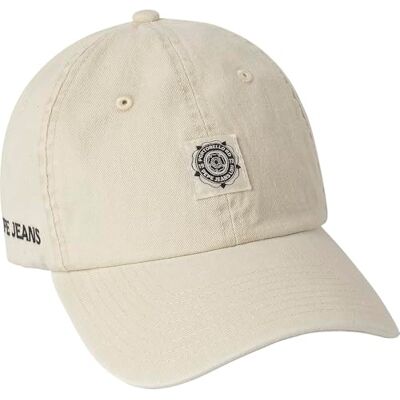 Pepe Jeans Casquette Seth pour homme, beige (ivoire blanc), taille unique, Beige (Blanc ivoire), taille unique Pepe Jeans Casquette Seth pour homme, beige (ivoire blanc), taille unique, Beige (Blanc ivoire), taille unique