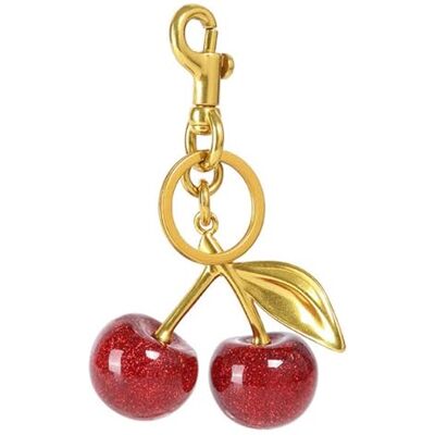 BinXiaoQin Cherry Bag Charms, porte-clés pour sac, porte-monnaie, porte-monnaie, accessoires esthétiques pour sac, sac à main, porte-clés pour femme, Einheitsgröße BinXiaoQin Cherry Bag Charms, porte-clés pour sac, porte-monnaie, porte-monnaie, accessoires esthétiques pour sac, sac à main, porte-clés pour femme, Einheitsgröße