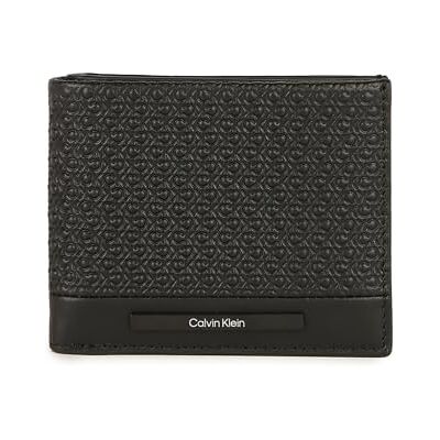 Calvin Portefeuille Homme Modern Bar Bifold 5CC W/Coin, Noir Calvin Portefeuille Homme Modern Bar Bifold 5CC W/Coin, Noir