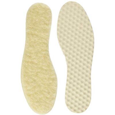Bama Wool Wollsohle, Semelle intérieure Mixte, White, 41 Bama Wool Wollsohle, Semelle intérieure Mixte, White, 41