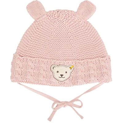 Steiff Basic Baby Bonnet, Silver Pink, 49 Mixte bébé Steiff Basic Baby Bonnet, Silver Pink, 49 Mixte bébé