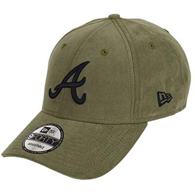 New Era Atlanta Braves 9forty Adjustable Cap League Essential Nylon Green/Black One-Size New Era Atlanta Braves 9forty Adjustable Cap League Essential Nylon Green/Black One-Size