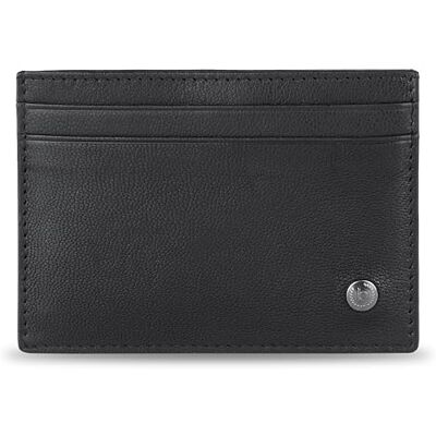 bugatti Black Magic Porte-cartes en Cuir, Porte-cartes Crédit avec Protection RFID, Noir bugatti Black Magic Porte-cartes en Cuir, Porte-cartes Crédit avec Protection RFID, Noir