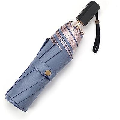 ZoRHac Parapluie de voyage pliable compact, compact, léger, anti-UV, robuste, résistant au vent, portable, automatique for la pluie, for hommes et femmes (Color : Blue) ZoRHac Parapluie de voyage pliable compact, compact, léger, anti-UV, robuste, résistant au vent, portable, automatique for la pluie, for hommes et femmes (Color : Blue)