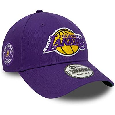 New Era Los Angeles Lakers NBA Cap Lilas 9Forty Kappe Basketball Team Logo One-Size New Era Los Angeles Lakers NBA Cap Lilas 9Forty Kappe Basketball Team Logo One-Size