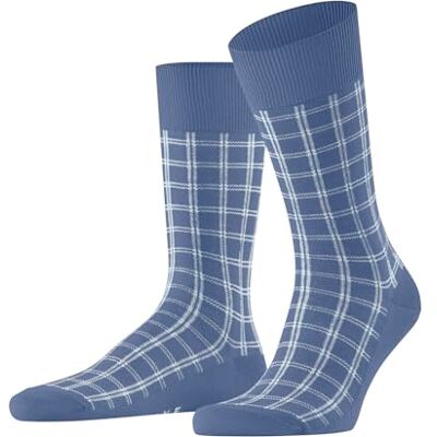 FALKE homme Modern Tailor chaussettes respirantes coton renforcées couture plate sans pression aux orteils motif tendance à carreaux pour vie quotidienne travail 1 paire FALKE homme Modern Tailor chaussettes respirantes coton renforcées couture plate sans pression aux orteils motif tendance à carreaux pour vie quotidienne travail 1 paire