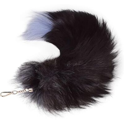 Benyong Fox Tail Therian Tail Queue de renard Queue de renard Therian Noir 40,6 cm, 9, Einheitsgröße Benyong Fox Tail Therian Tail Queue de renard Queue de renard Therian Noir 40,6 cm, 9, Einheitsgröße
