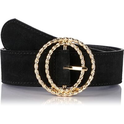 PIECES Ceinture en daim Pcsab Ceinture Femme PIECES Ceinture en daim Pcsab Ceinture Femme