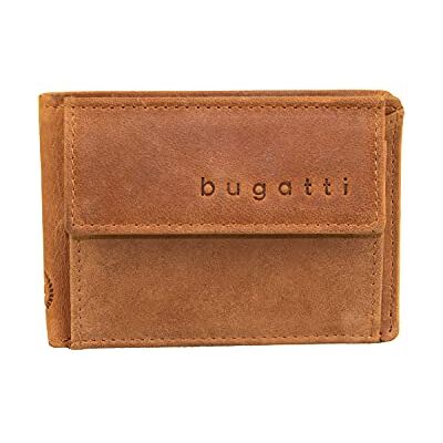 bugatti Volo Mini portefeuille en cuir pour homme – petit porte-monnaie dans un coffret cadeau élégant Cognac bugatti Volo Mini portefeuille en cuir pour homme – petit porte-monnaie dans un coffret cadeau élégant Cognac