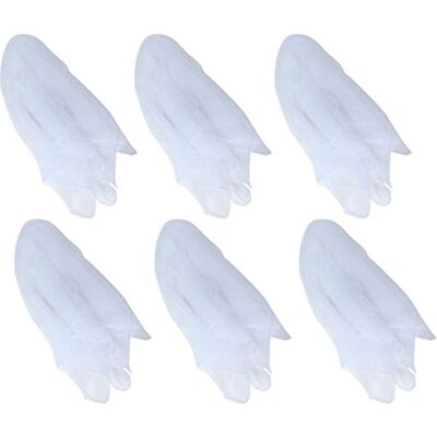 Hoerev Juggling Danse des Foulards Lot de 6 (60cmx60cm),6 Blanc Hoerev Juggling Danse des Foulards Lot de 6 (60cmx60cm),6 Blanc
