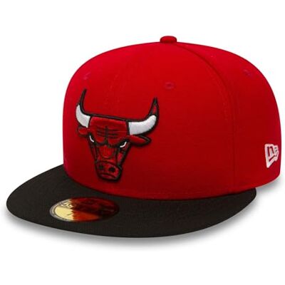 New Era 59FIFTY Casquette NBA Chicago Bulls Rouge/Noir New Era 59FIFTY Casquette NBA Chicago Bulls Rouge/Noir