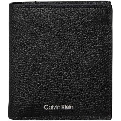 Calvin FOIL Emboss Slim Trifold w Card LV04D1063G Portefeuilles pour homme Noir Taille unique, Noir (noir), taille unique Calvin FOIL Emboss Slim Trifold w Card LV04D1063G Portefeuilles pour homme Noir Taille unique, Noir (noir), taille unique