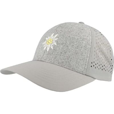 Eisley Casquette Stella Alpina conçue en Allemagne, argenté, taille unique Eisley Casquette Stella Alpina conçue en Allemagne, argenté, taille unique