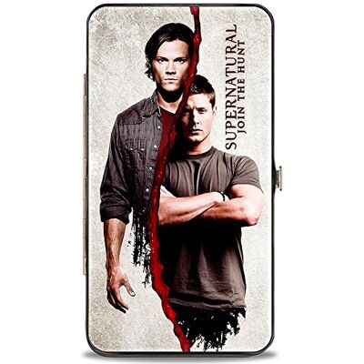 Buckle-Down Portefeuille à charnière – Supernatural Winchster Brothers Divided Womens Buckle-Down Portefeuille à charnière – Supernatural Winchster Brothers Divided Womens