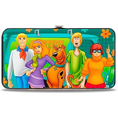 Buckle-Down Portefeuille à charnière-Scooby Doo, Multicolore, Taille Unique Mixte Adulte, Multicolore, Taille unique Buckle-Down Portefeuille à charnière-Scooby Doo, Multicolore, Taille Unique Mixte Adulte, Multicolore, Taille unique
