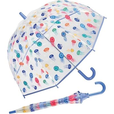United Benetton Jellyfish Parapluie pour enfant Transparent, Transparent-bunt, 72 cm United Benetton Jellyfish Parapluie pour enfant Transparent, Transparent-bunt, 72 cm