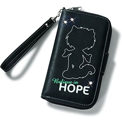 NICI 38116 Portefeuille Hope Noir/blanc 10 x 19 cm, Noir, Décontracté NICI 38116 Portefeuille Hope Noir/blanc 10 x 19 cm, Noir, Décontracté