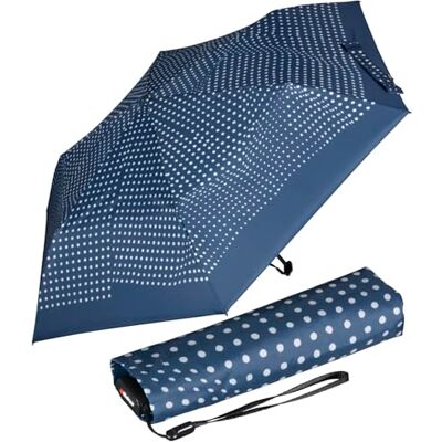 Knirps US.050 Parapluie de poche ultra léger et fin manuel Boléro – Océan Knirps US.050 Parapluie de poche ultra léger et fin manuel Boléro – Océan