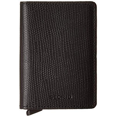 Secrid Rango Étui portefeuille fin en cuir véritable avec protection RFID pour 12 cartes maximum Noir Secrid Rango Étui portefeuille fin en cuir véritable avec protection RFID pour 12 cartes maximum Noir