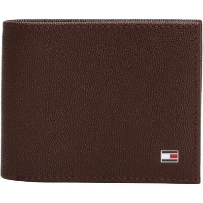 Tommy Hilfiger TH Flag Mini CC Portefeuille AM0AM13518 à deux volets, marron (grain de café), OS, Marron (grain de café), taille unique Tommy Hilfiger TH Flag Mini CC Portefeuille AM0AM13518 à deux volets, marron (grain de café), OS, Marron (grain de café), taille unique