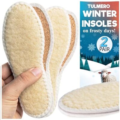 TULMERO Semelles pour enfants Semelle en peau d'agneau pour enfants Chaudes En liège naturel et laine 2 paires Semelles chaudes en laine pour l'hiver Taille 27/28 TULMERO Semelles pour enfants Semelle en peau d'agneau pour enfants Chaudes En liège naturel et laine 2 paires Semelles chaudes en laine pour l'hiver Taille 27/28