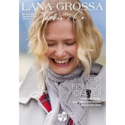 LANA GROSSA Foulards édition 10 Magazine de tricot et crochet pour écharpes et foulards 31 accessoires tendance du cool au chic Designs de Tanja Steinbach Inspiration DIY pour l'automne LANA GROSSA Foulards édition 10 Magazine de tricot et crochet pour écharpes et foulards 31 accessoires tendance du cool au chic Designs de Tanja Steinbach Inspiration DIY pour l'automne