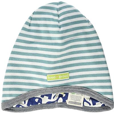 loud + proud Bonnet Réversible, Certifié Gos Bonnet Mixte enfant loud + proud Bonnet Réversible, Certifié Gos Bonnet Mixte enfant