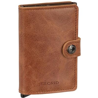 Secrid Le MiniWallet a une taille compacte, mais une grande capacité. Le revêtement en cuir vintage extérieur peut contenir des billets, des reçus et des carreaux, tandis que dans le Cardprotector in Secrid Le MiniWallet a une taille compacte, mais une grande capacité. Le revêtement en cuir vintage extérieur peut contenir des billets, des reçus et des carreaux, tandis que dans le Cardprotector in