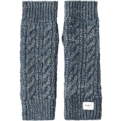 Pepe Jeans Mitaines Fiona pour femme, bleu (Dulwich), taille unique, Bleu (Dulwich Blue), taille unique Pepe Jeans Mitaines Fiona pour femme, bleu (Dulwich), taille unique, Bleu (Dulwich Blue), taille unique
