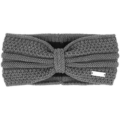 Eisglut Esmeralda Bandeau en laine mérinos pour femme Gris Mel, M 57-58 cm Eisglut Esmeralda Bandeau en laine mérinos pour femme Gris Mel, M 57-58 cm